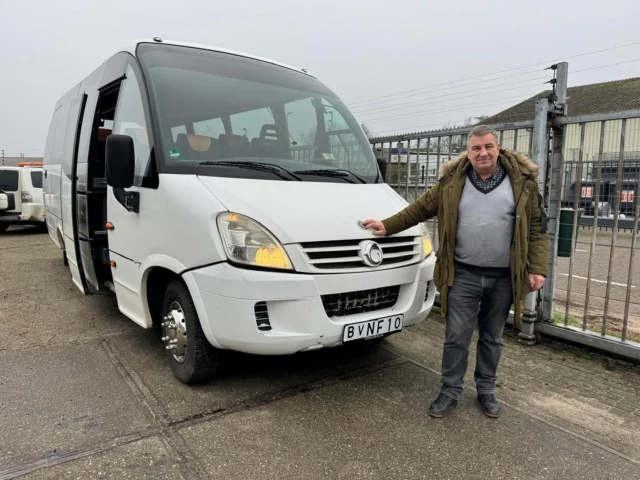 Panorama Bogdan Malecki from Poland has bought a older but nice Iveco Wing.